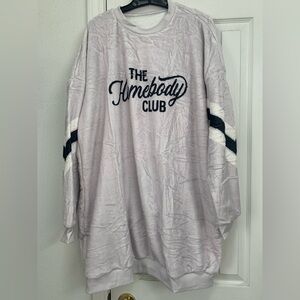 NWOT The Homebody Club Oversized Sweatshirt